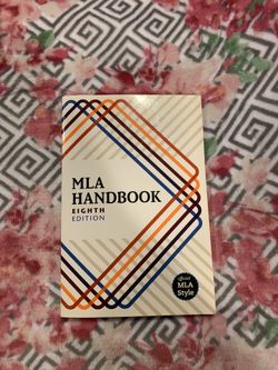 MLA Handbook Eigth Edition