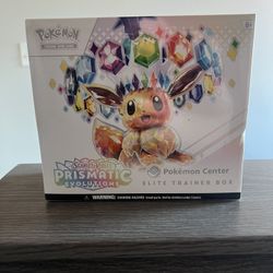 Pokemon Center ETB Prismatic Evolutions
