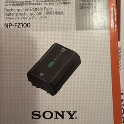 Sony NP-FZ100 Batter Plus Dual Charger