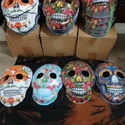 Day Of The Dead Skull Masks