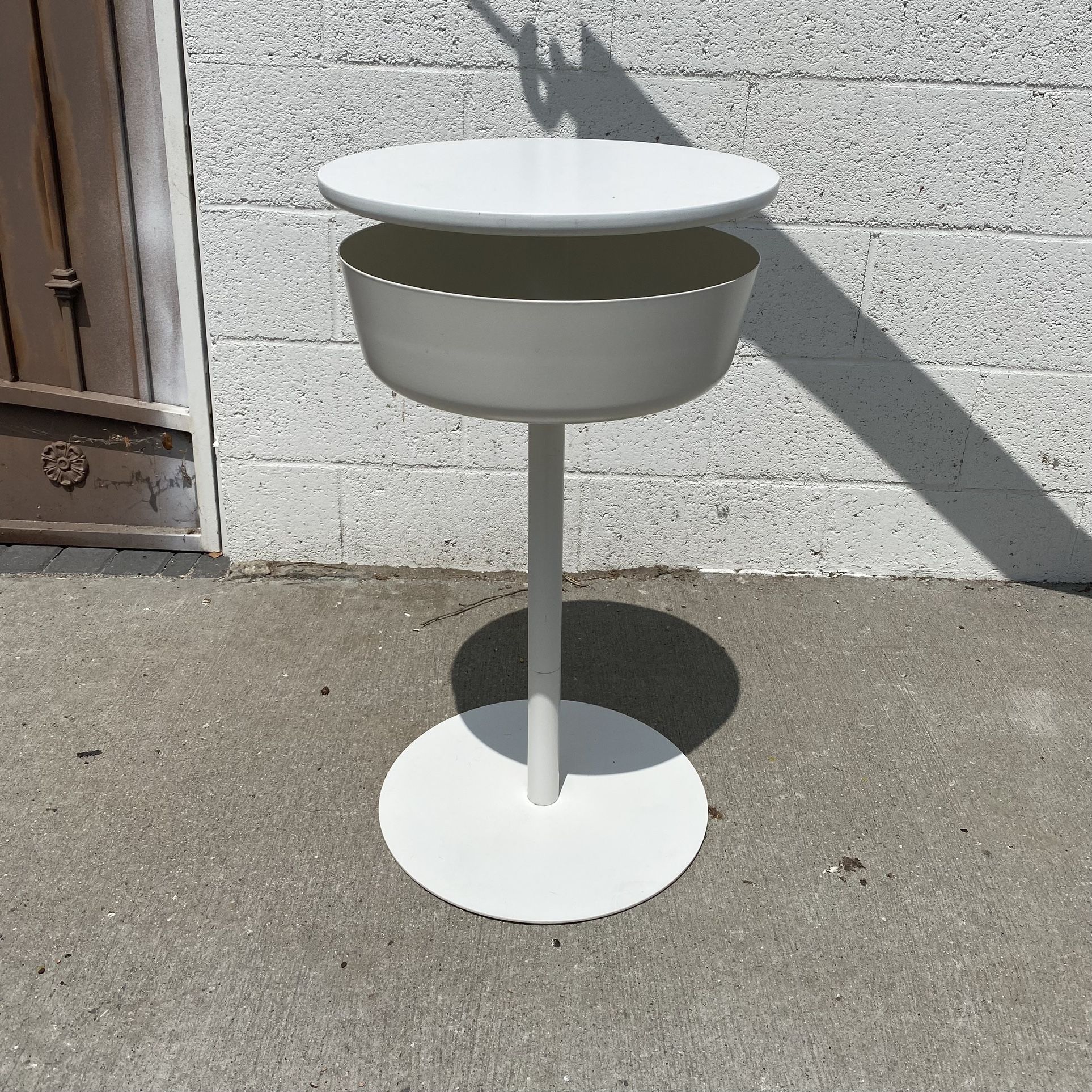 IKEA Lierskogen 18481 White Nightstand - Used