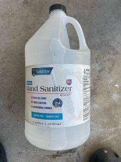 1 gallon sanitizer 70% alcohol