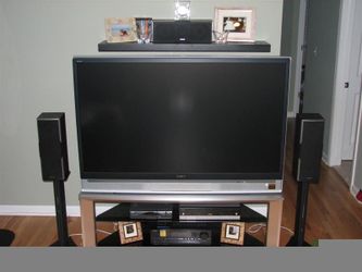 55'' Sony with HDMI tv. (With New bulb)