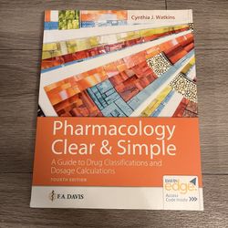 Pharmacology Clear And Simple 