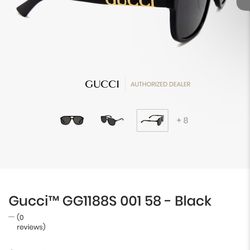 Gucci™ GG1188S 001 58 - Black