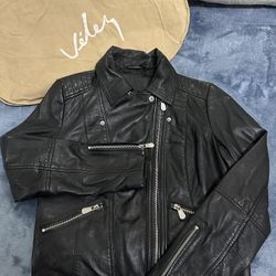 Velez Leather Jacket Made In Colombia 