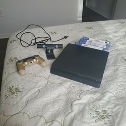 PS4 w/ games and equipment