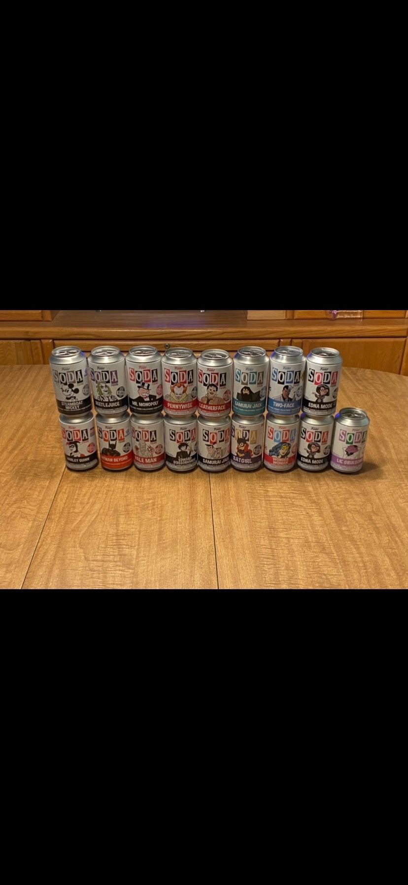 Assorted Funko Soda Figures