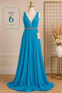 Blue dress