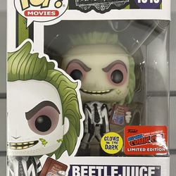 Funko Pop! Beetlejuice GITD 2020 NYCC Exclusive