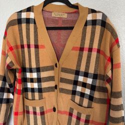 Burberry Cardigan, Women Size M
