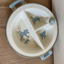 Vintage Baby Plate
