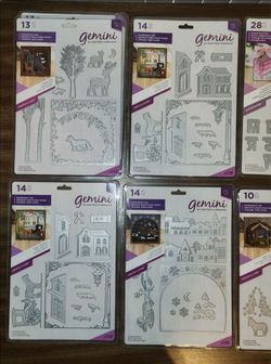 Scrapbooking Dies - New in package - See description