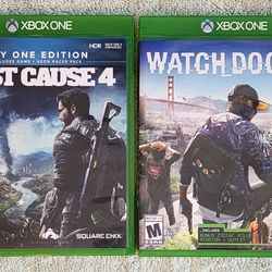 Just Cause 4 & Watch Dogs 2 Xbox One