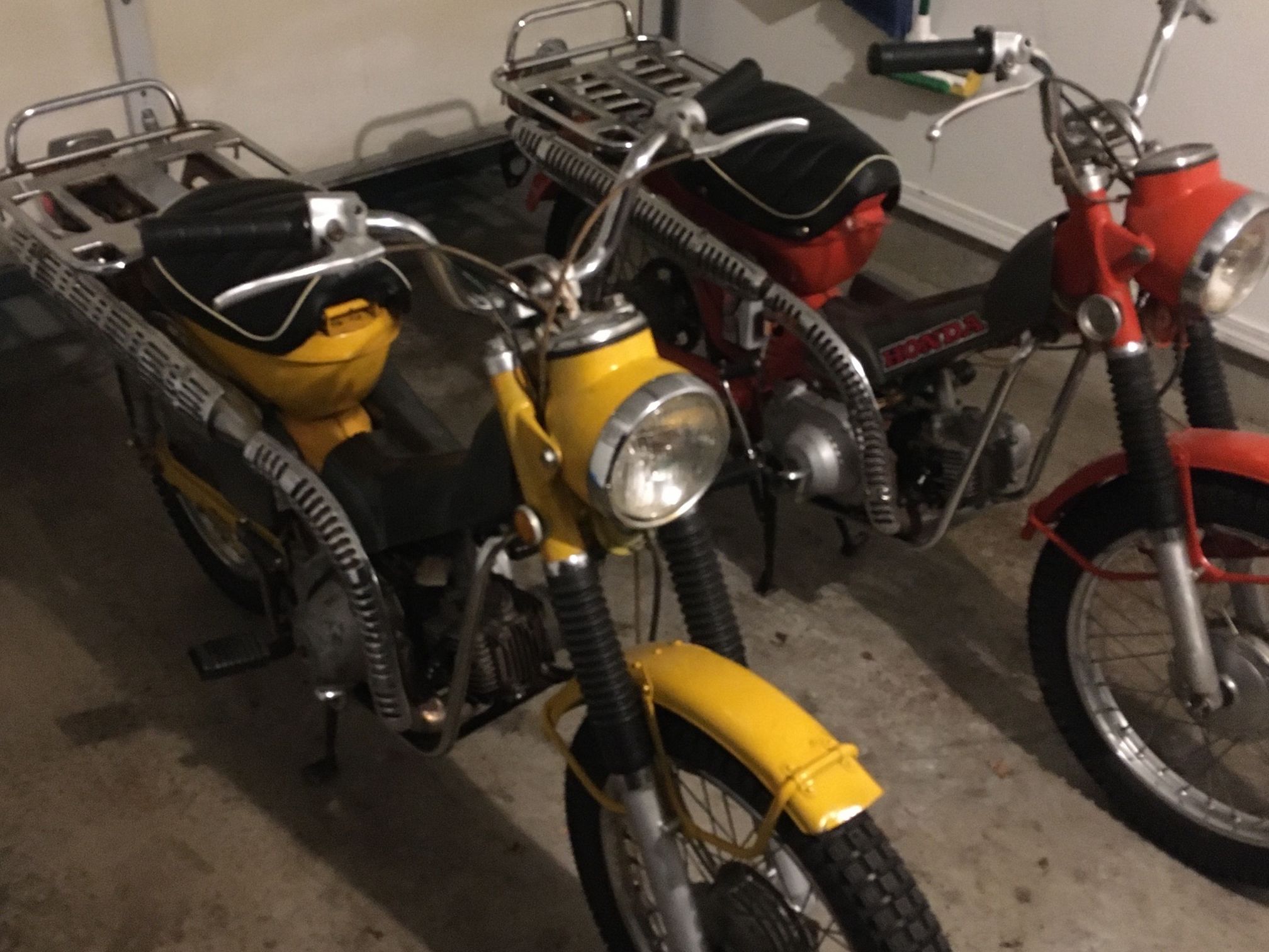 Two Honda CT 90’s 1970/74