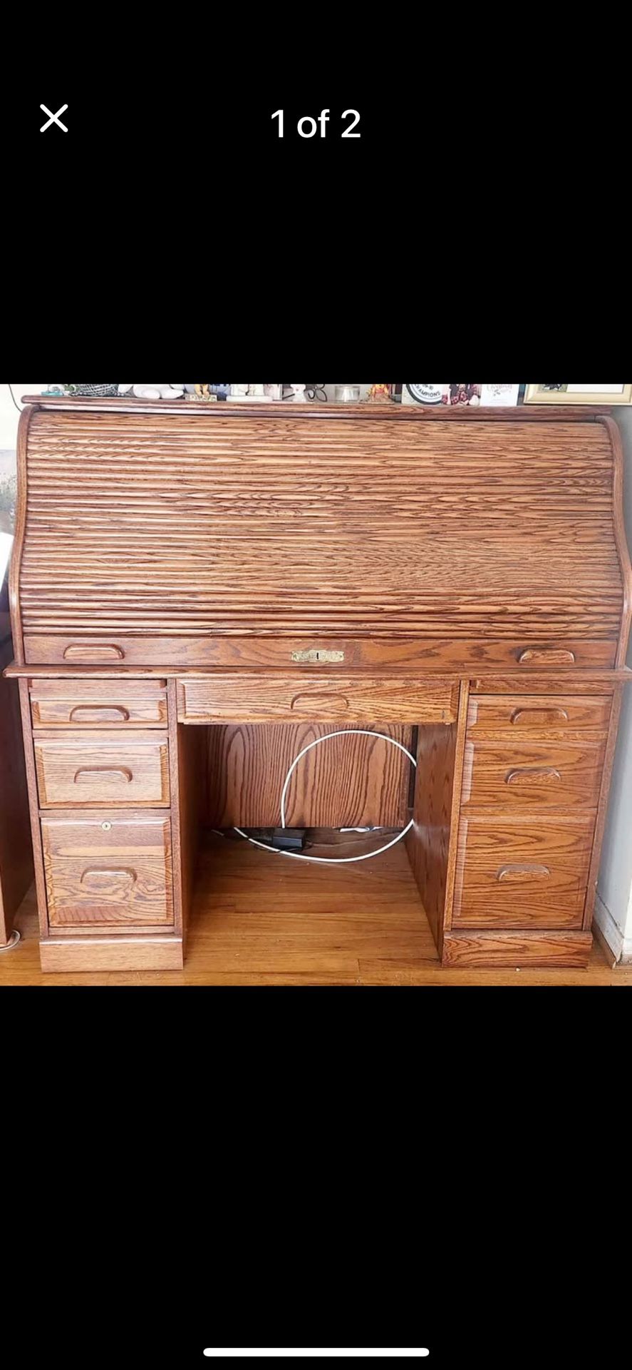 FREE. Winners Only Roll Top Desk 