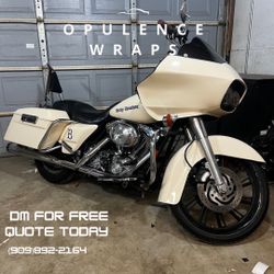 Motorcycle Wrapped 