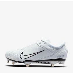 BUNDLE NIKE HYPERDIAMOND 4 ELITE SOFTBALL METAL CLEATS - 9.5W & 10W - BRAND NEW! 