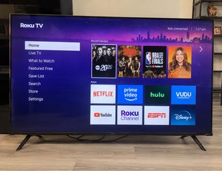 65” Roku Smart TV – Excellent Condition