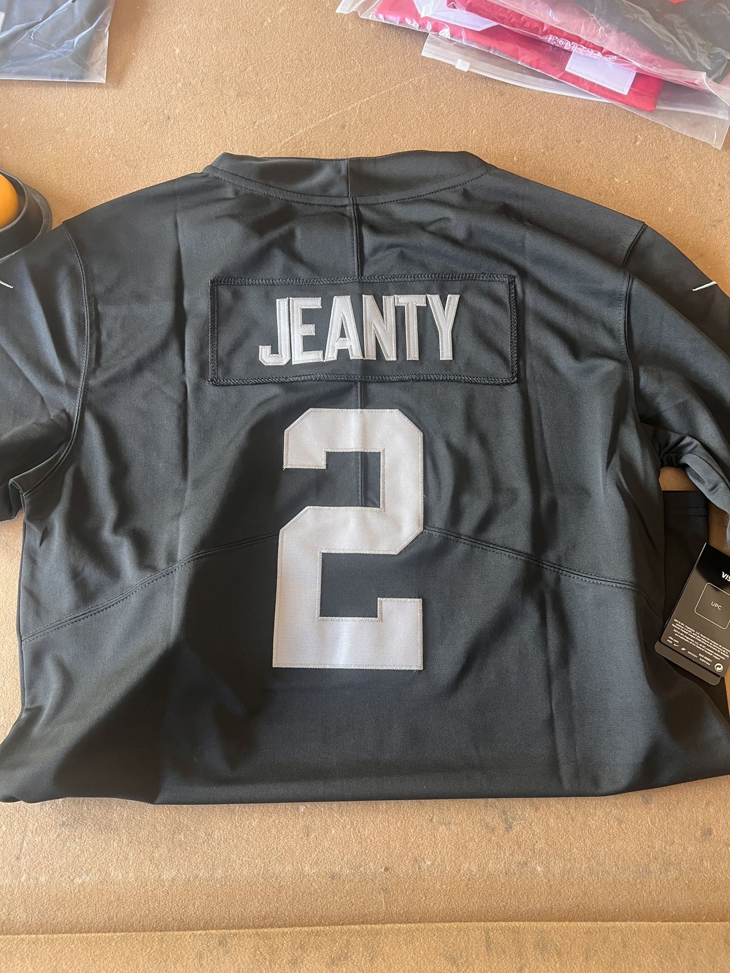 Raiders Ashton Jeanty Brand New Jersey