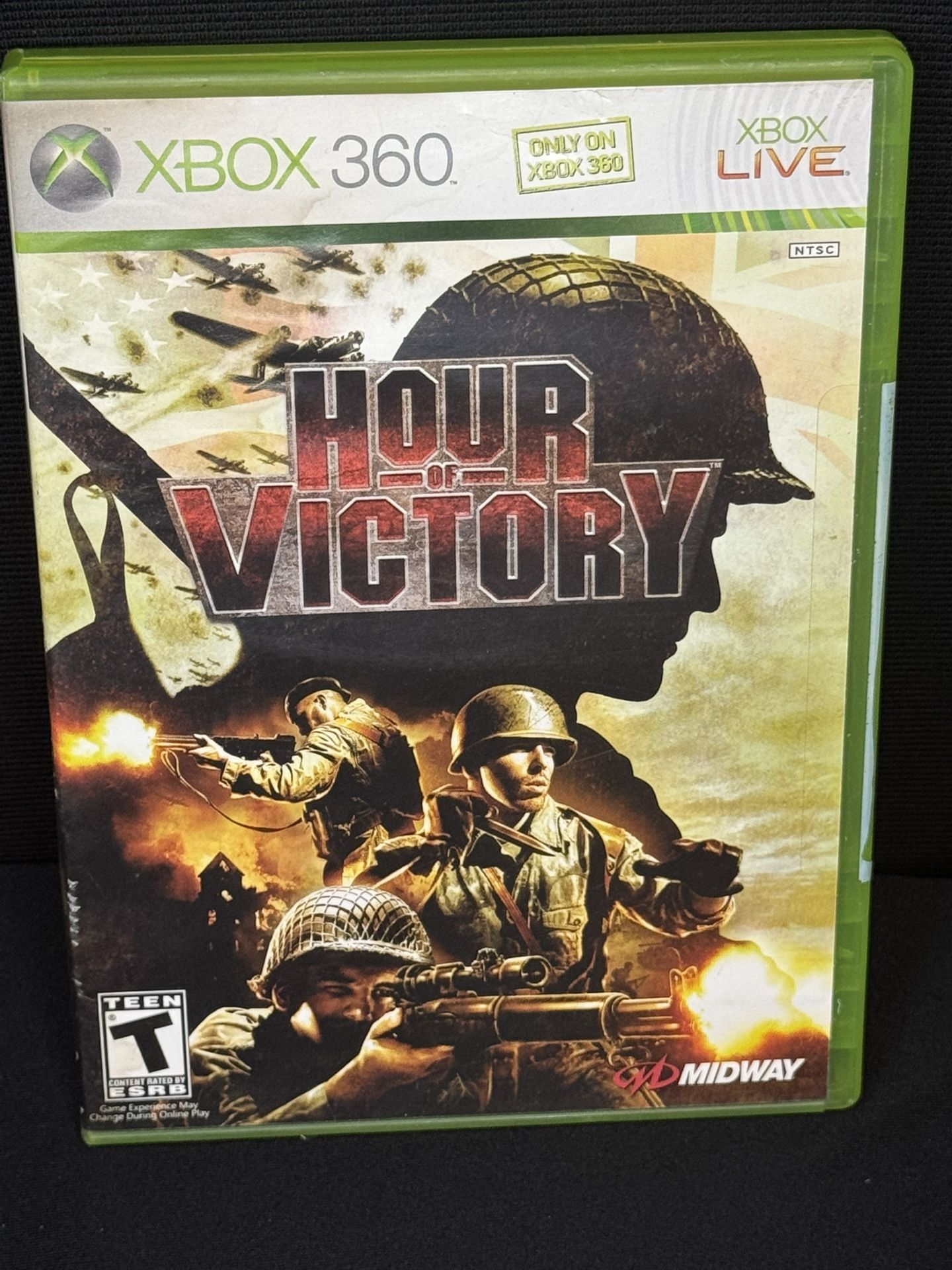 Hour Of Victory Game - CIB - XBOX 360
