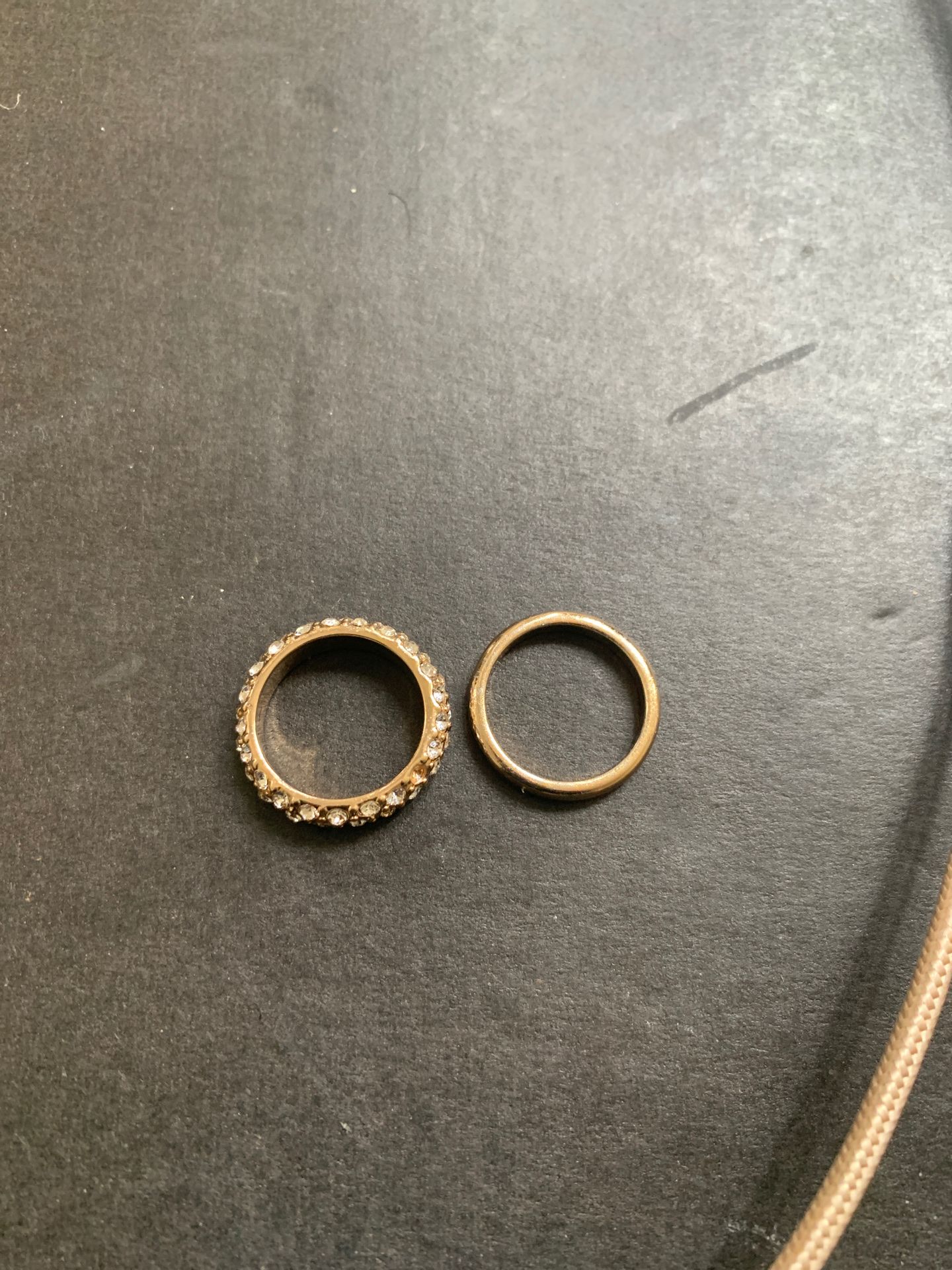 Two rings (real gold)