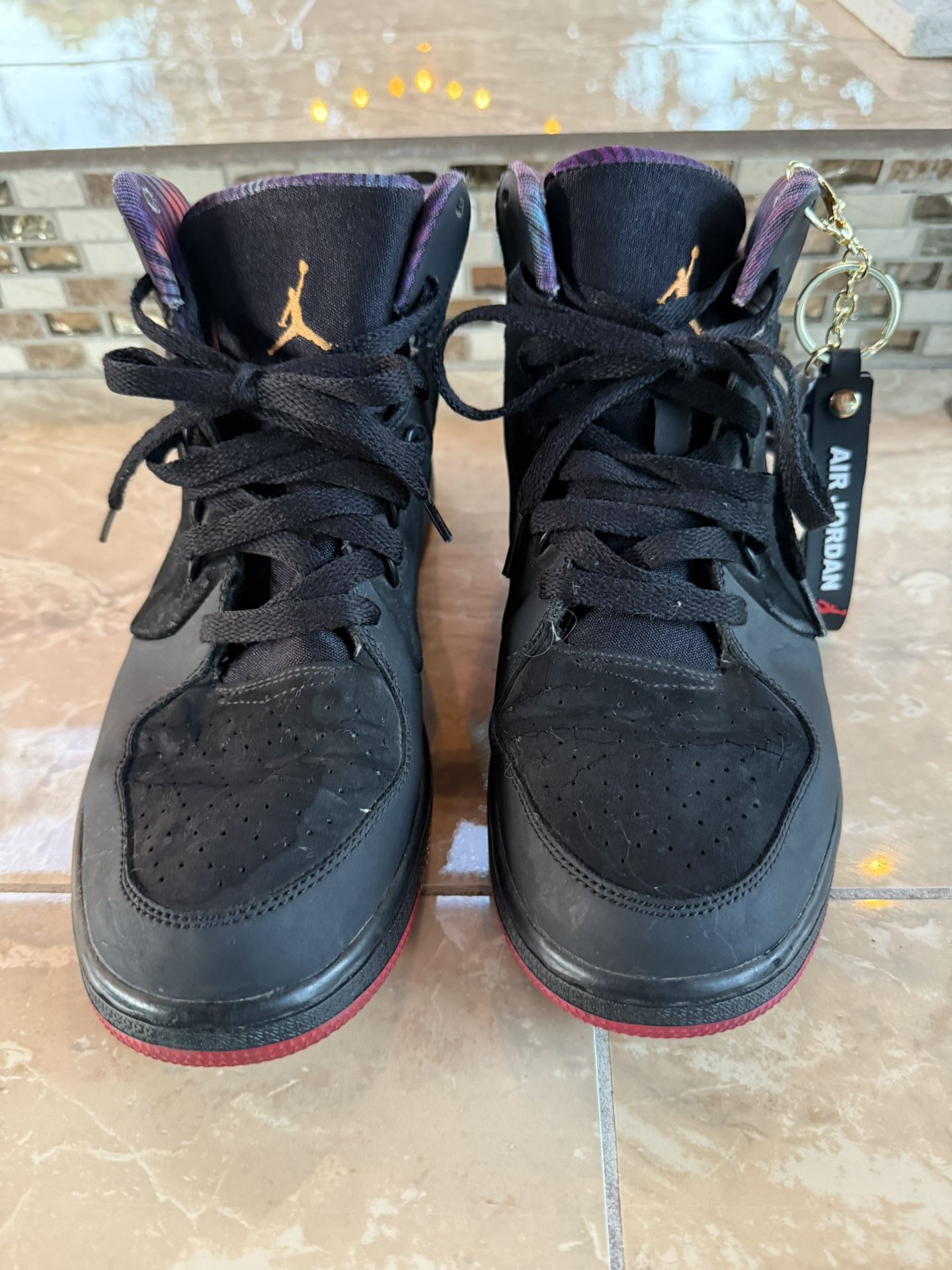 Nike Air Jordan Flight Premium GG Black Pink Size