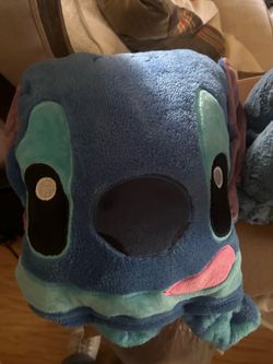 Stitch Plushie Toys, Pillow, Blanket