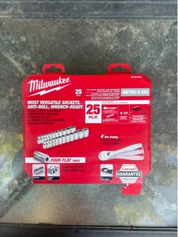 Milwaukee ratchet set