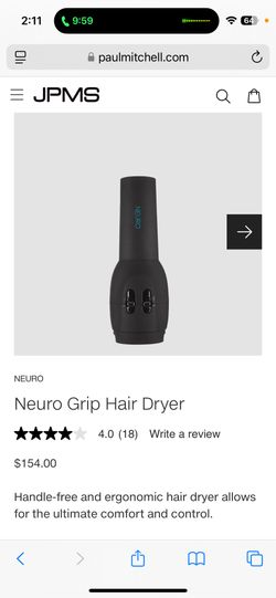 Neuro Grip Hair Dryer