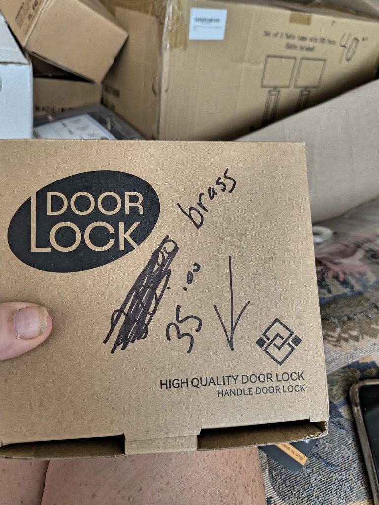 Brass Door Lock