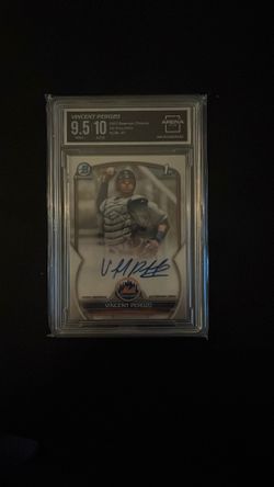 2023 Vincent Perozo Bowman Chrome - GRADED 9.5 AUTO 10