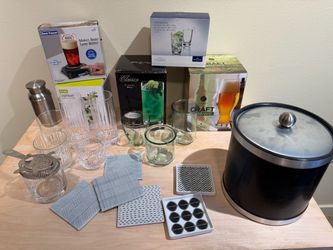 Bar, cocktail, beer, gift set