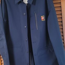 Nike SB X Court Navy Blue Wildcard Blazer Jacket Coat size large