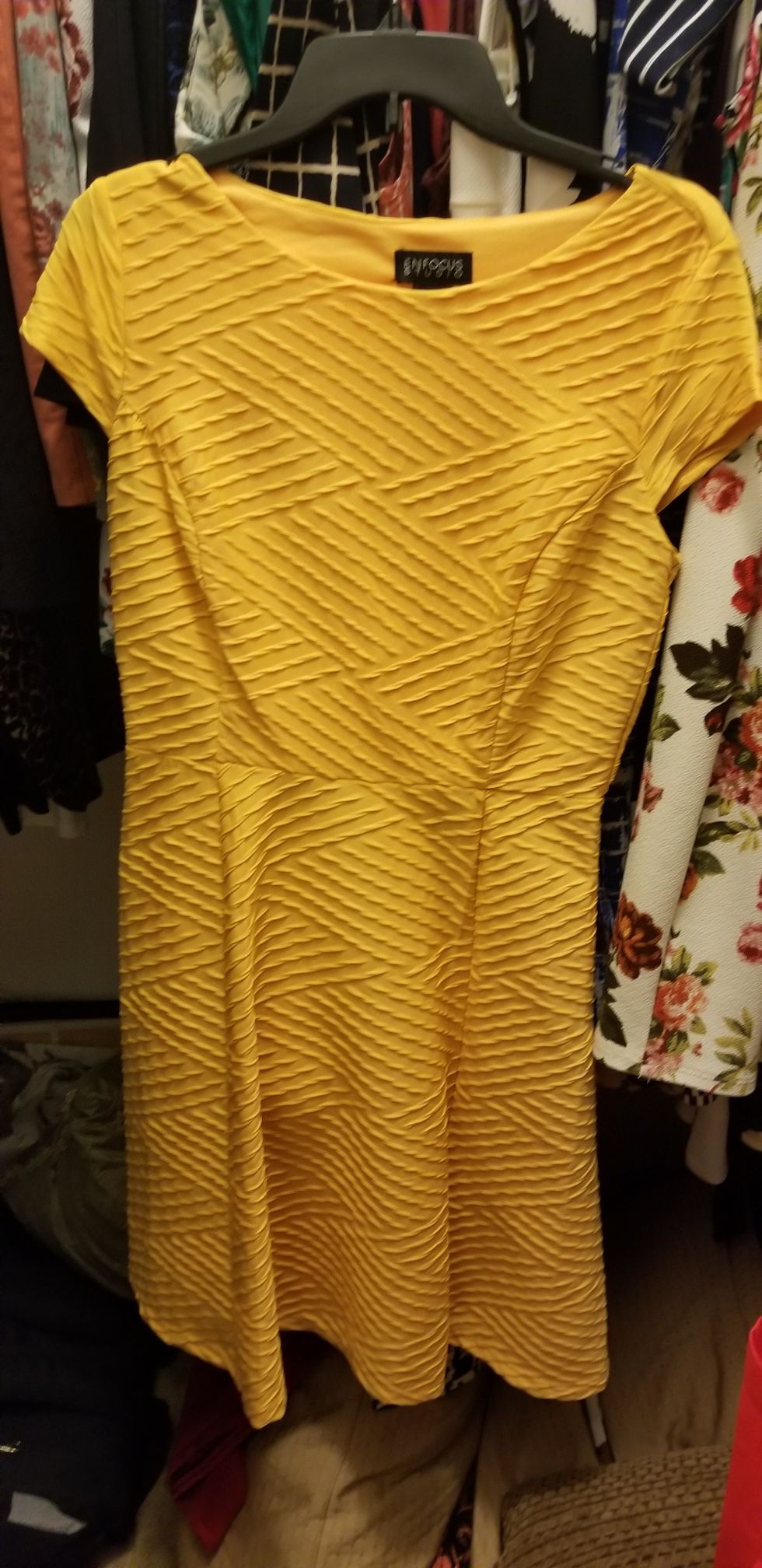 Mustard yellow Dress