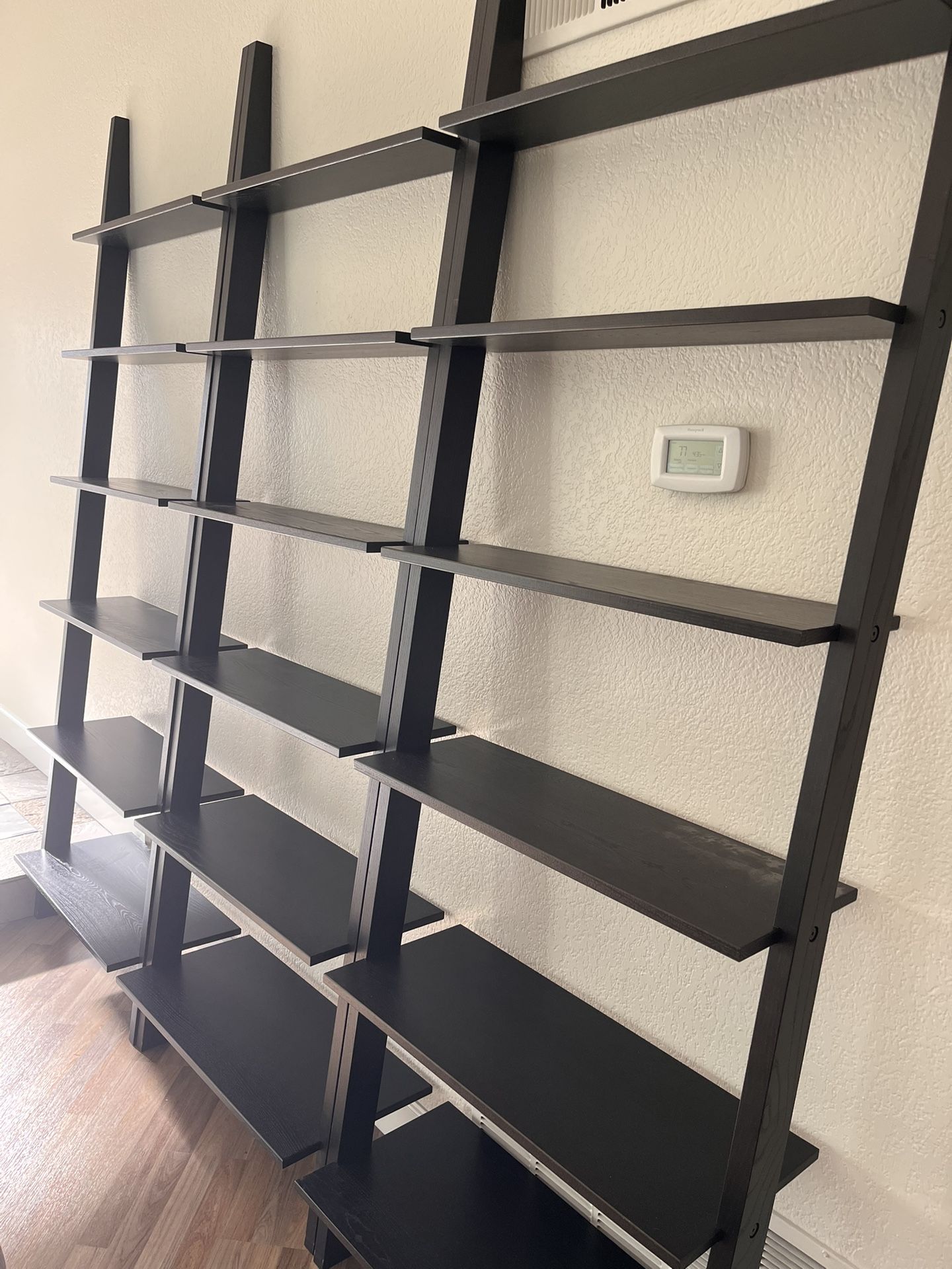 Leaning Shelves