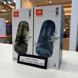 Jbl Flip 6 Bluetooth Speaker New - Pay $1 today and the rest later!!