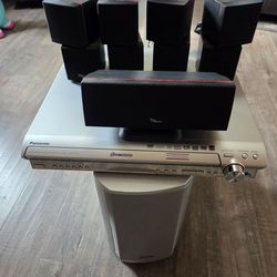 Home Theater Surround 5 disc DVD and CD player.