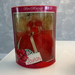 Happy Holidays Barbie 1988