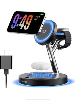 3 in 1 Mag-Safe Wireless Charger