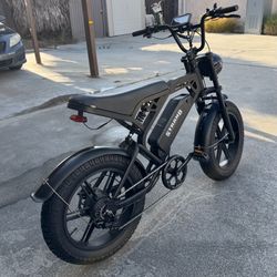 Full suspension e-bike 27mph