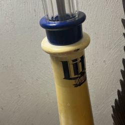 Miller Lite Lighthouse Beer Tap
