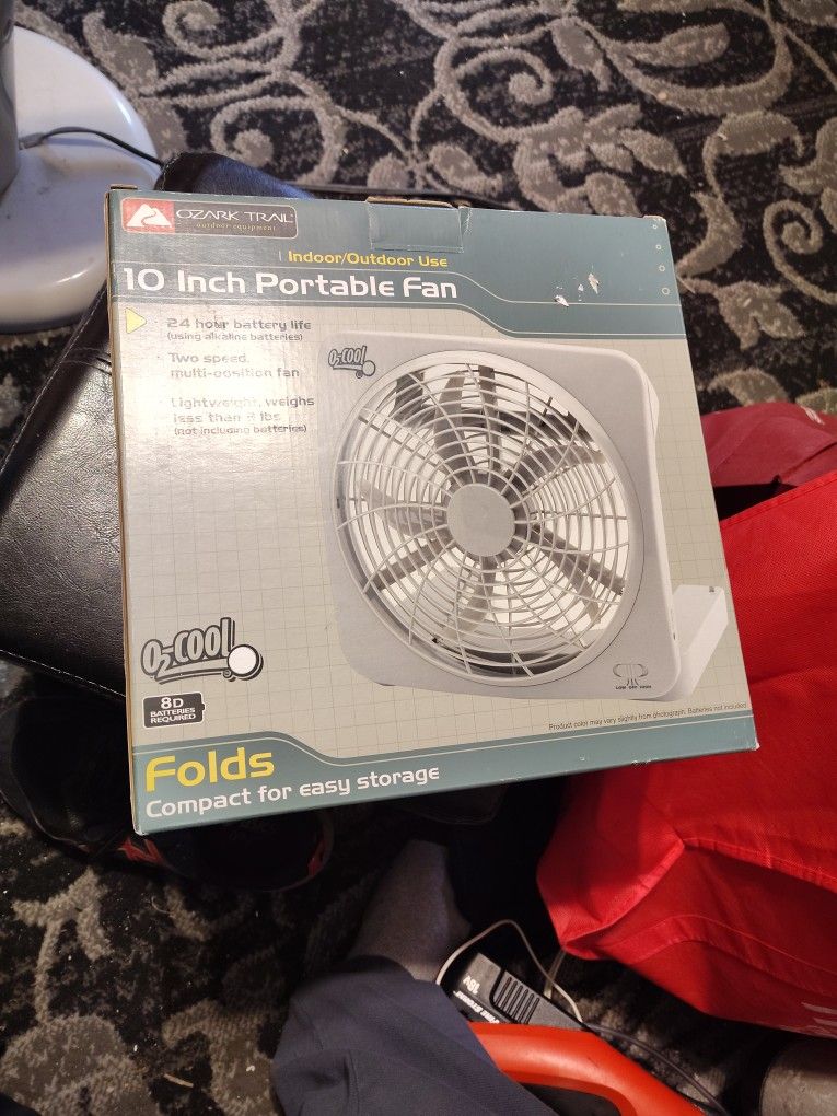 Portable Fan.Indoor Outdoor.