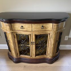 Granite Top Accent Table