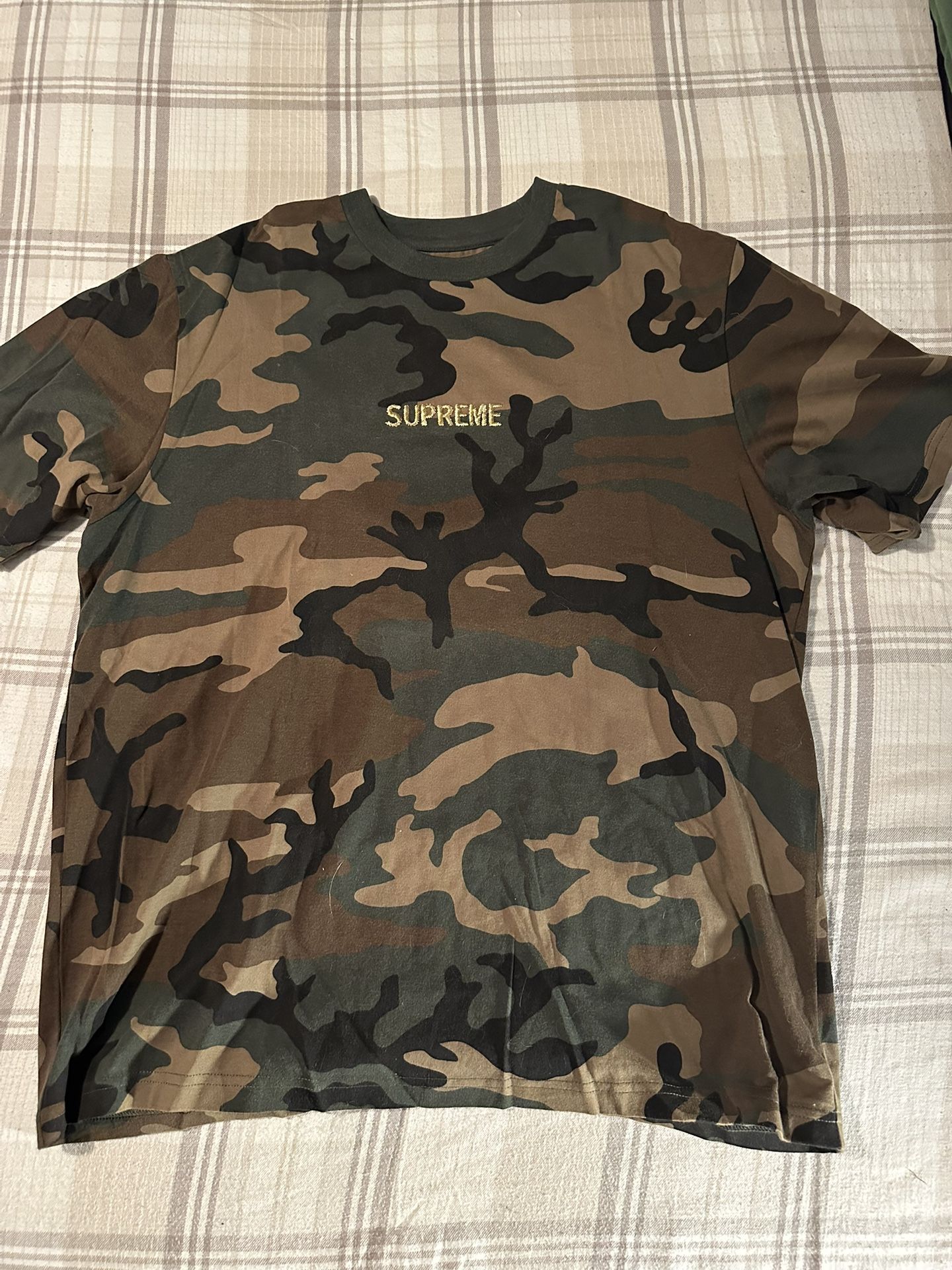 Camo, Gold Bullion Supreme T-Shirt Medium