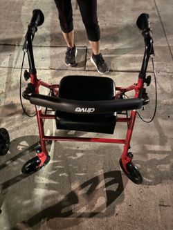 Walker with Seat