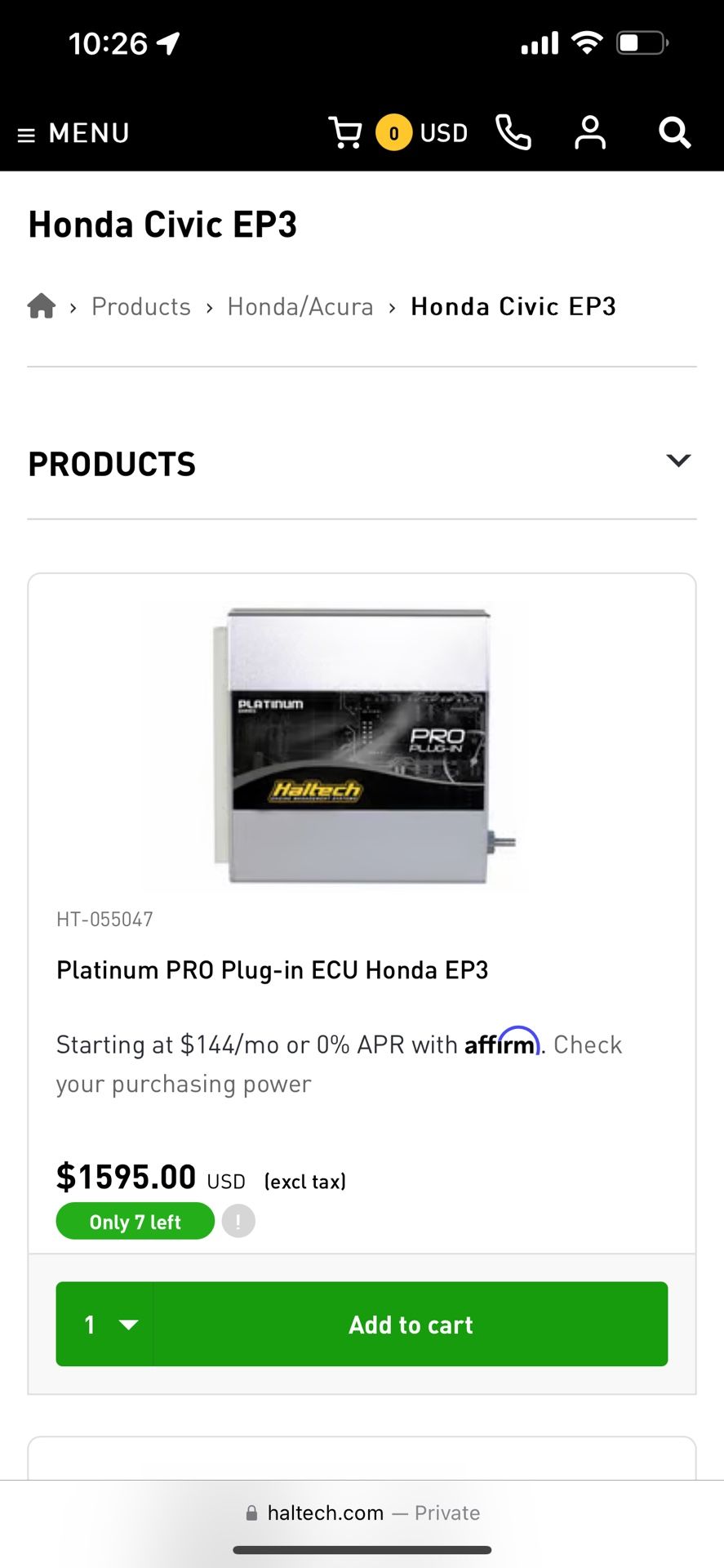 Halteck Ecu