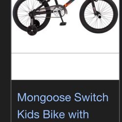 MONGOOSE SWITCH BMX BIKE BARLEY USED READ DISCRIPTION
