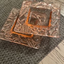 Pink Ash Trays