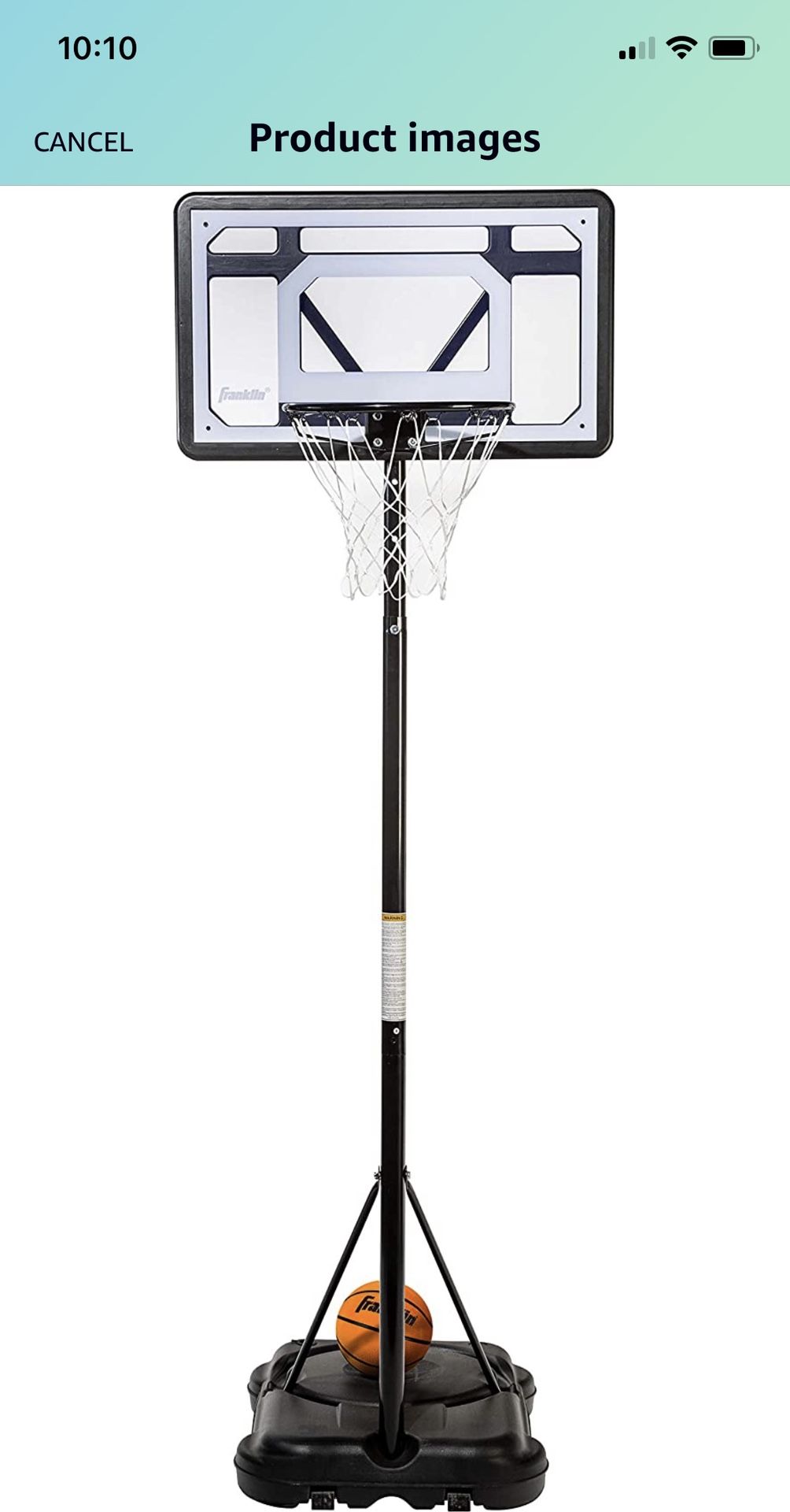 Franklin Sport Youth Mini Basketball Court (new)